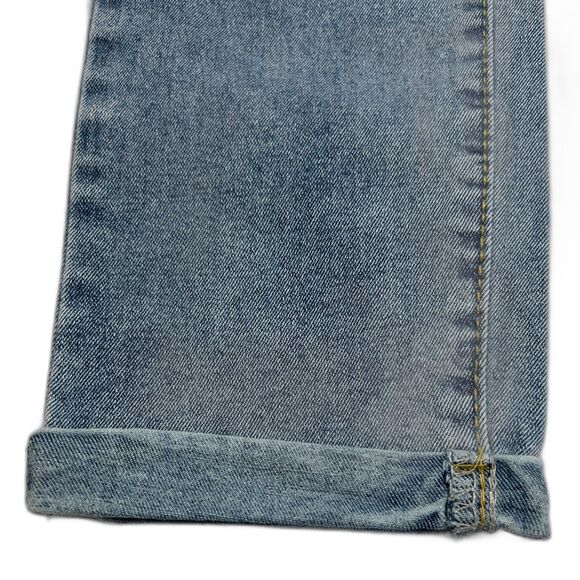 Medium Wash High Waisted Slant Pocket Skinny Jeans Size 8/10 - Picture 6 of 10